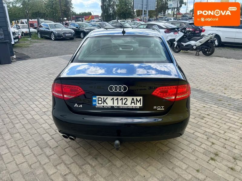 Audi A4, 2010 р., Бензин, 274 тис. км, Седан, Чорний, Рівне AT-10424922 фото