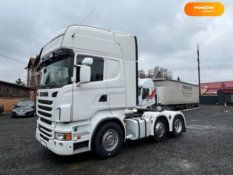 Scania R 480, 2012, Дизель, 12.74 л., 856 тис. км, Тягач, Білий, Ковель 43637 фото