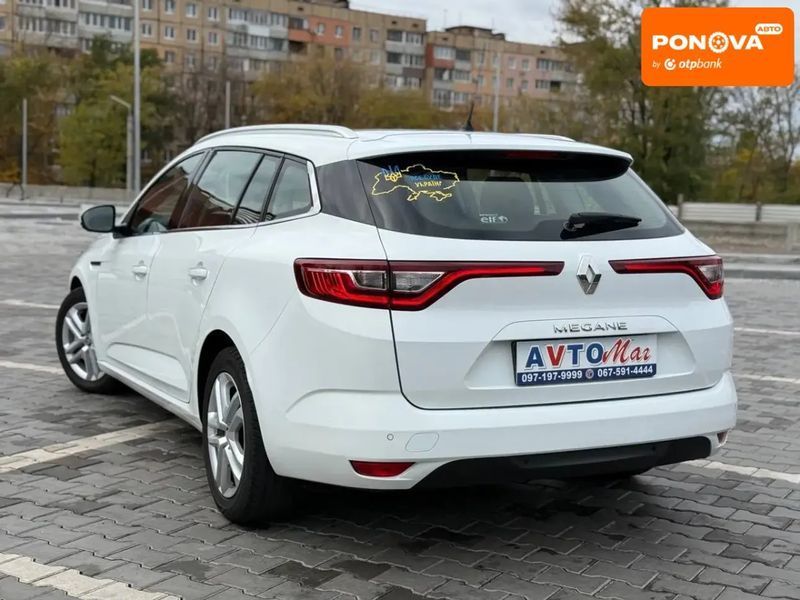 Renault Megane, 2017 г., Дизель, 195 тыс. км, Универсал, Белый, Кривой Рог AT-10407001 фото