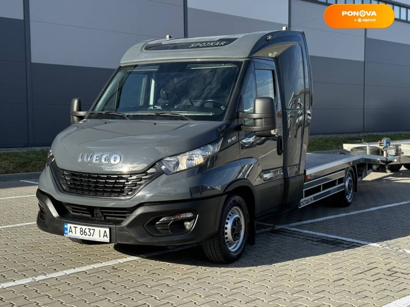 Iveco Daily груз., 2019, Дизель, 3 л., 490 тыс. км, Евакуатор, Серый, Ивано Франковск 101009 фото