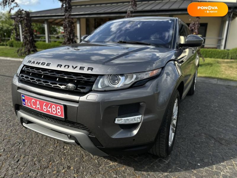 Land Rover Range Rover Evoque, 2015, Бензин, 2 л., 161 тыс. км, Внедорожник / Кроссовер, Серый, Львов Cars-Pr-64478 фото