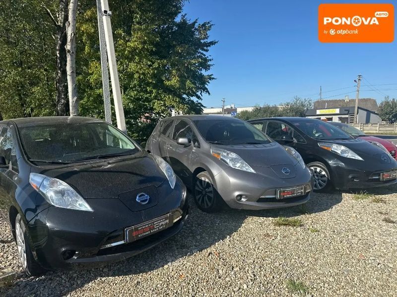 Nissan Leaf, 2015 р., Електро, 90 тис. км, Хетчбек, Чорний, Івано-Франківськ AT-10402190 фото