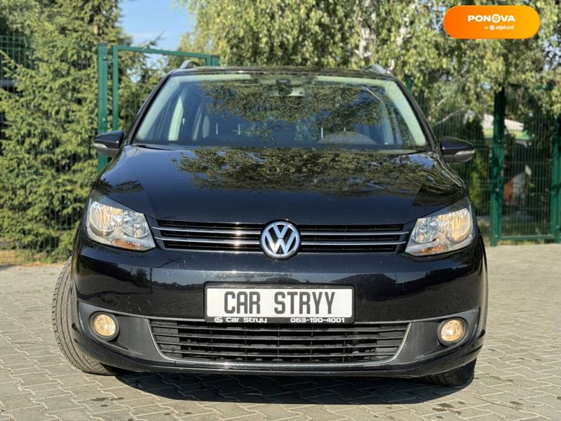 Volkswagen Touran, 2012, Дизель, 1.6 л., 237 тис. км, Мінівен, Чорний, Стрий 109375 фото