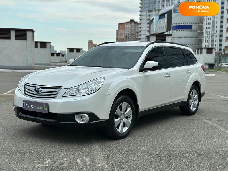 Subaru Outback, 2011, Газ пропан-бутан / Бензин, 2.46 л., 200 тис. км, Універсал, Білий, Київ 101155 фото