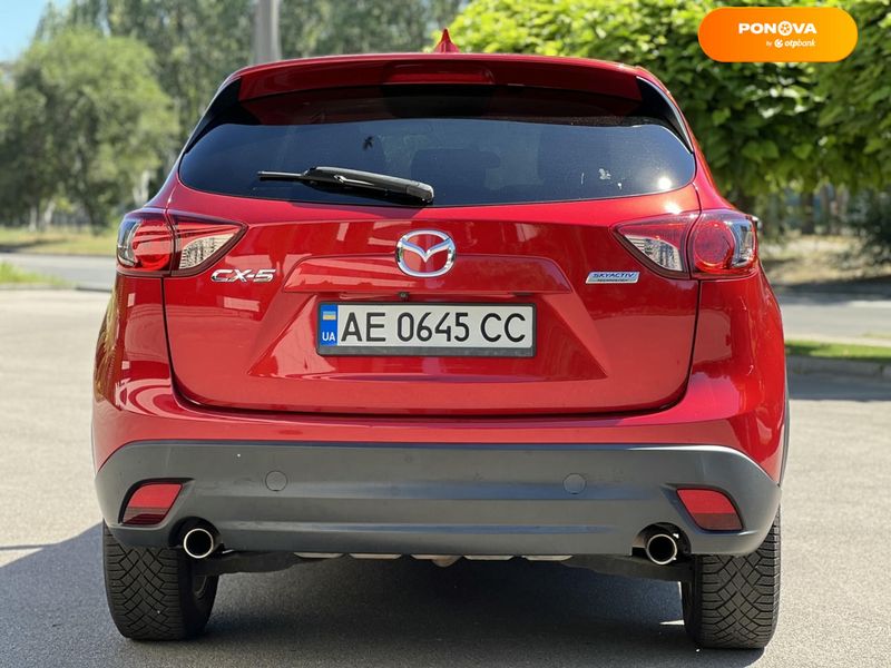 Mazda CX-5, 2015, Бензин, 2.49 л., 180 тыс. км, Внедорожник / Кроссовер, Красный, Днепр (Днепропетровск) 110263 фото