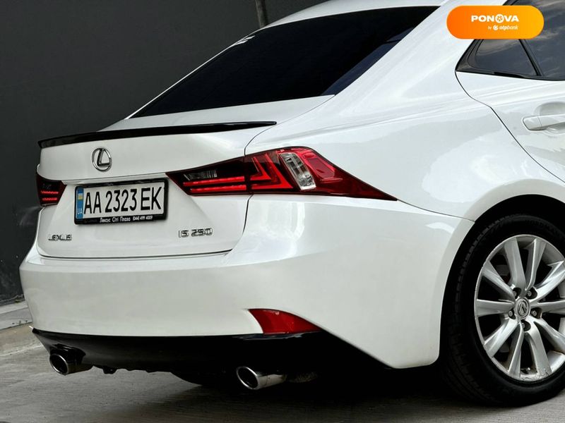 Lexus IS, 2013, Бензин, 2.5 л., 172 тис. км, Седан, Білий, Київ 101601 фото