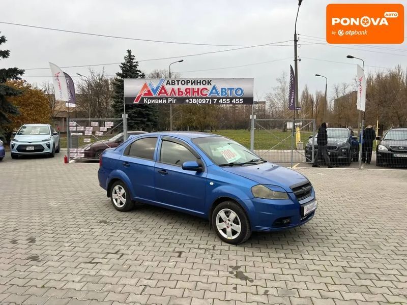 Chevrolet Aveo, 2006 р., Газ пропан-бутан / Бензин, 269 тис. км, Седан, Синій, Кривий Ріг AT-10404689 фото