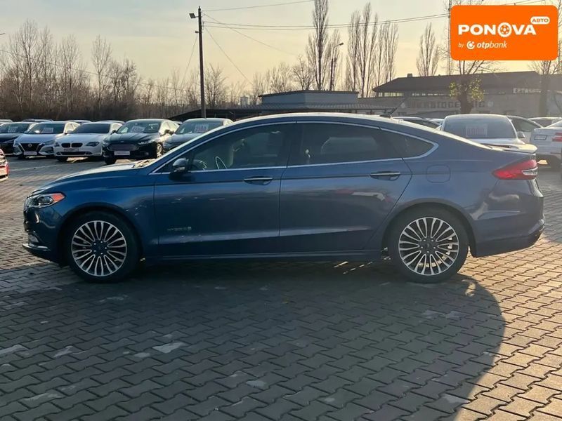 Ford Fusion, 2018 г., Гибрид (PHEV), 119 тыс. км, Седан, Синий, Кривой Рог AT-10405231 фото