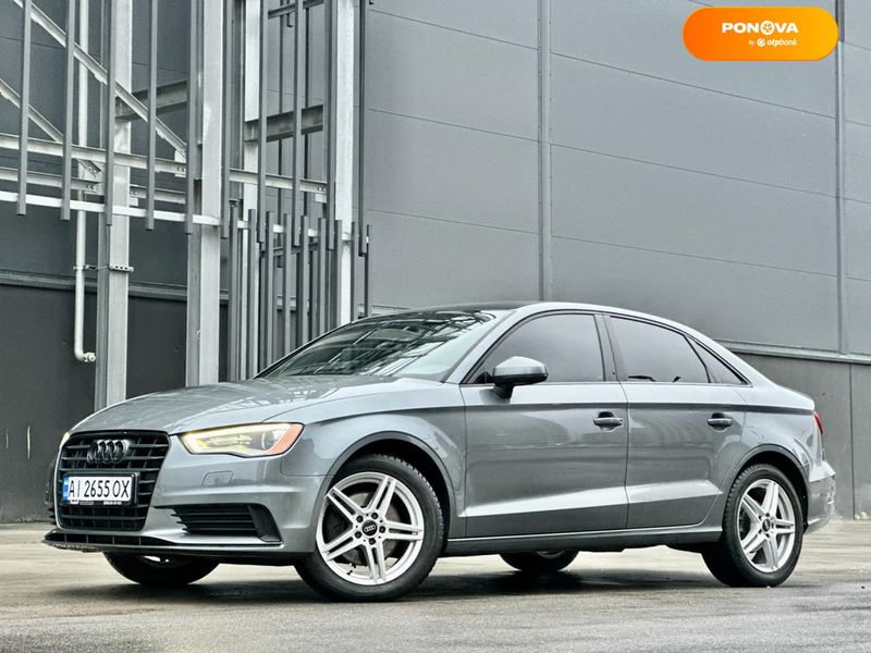 Audi A3, 2014, Бензин, 2 л., 133 тыс. км, Седан, Серый, Киев 19524 фото