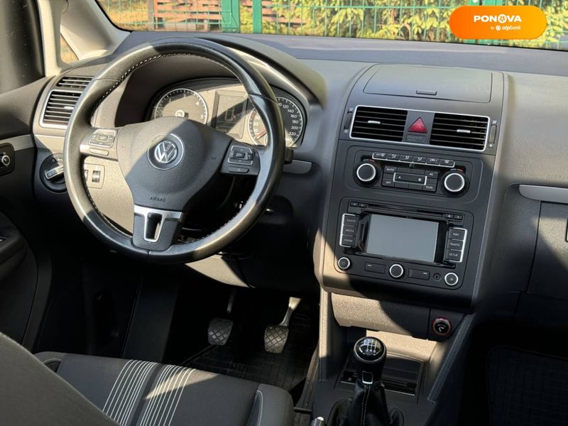 Volkswagen Touran, 2012, Дизель, 1.6 л., 237 тис. км, Мінівен, Чорний, Стрий 109375 фото