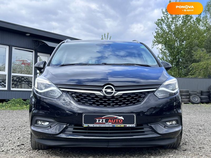 Opel Zafira Tourer, 2017, Дизель, 1.6 л., 164 тыс. км, Минивен, Чорный, Луцк 40842 фото