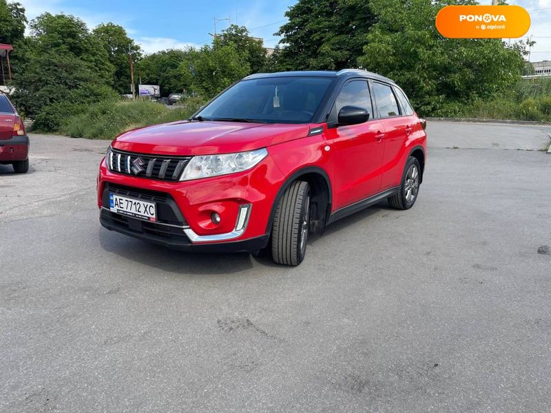 Suzuki Vitara, 2020, Бензин, 1.4 л., 62 тис. км, Позашляховик / Кросовер, Червоний, Дніпро (Дніпропетровськ) Cars-Pr-54158 фото