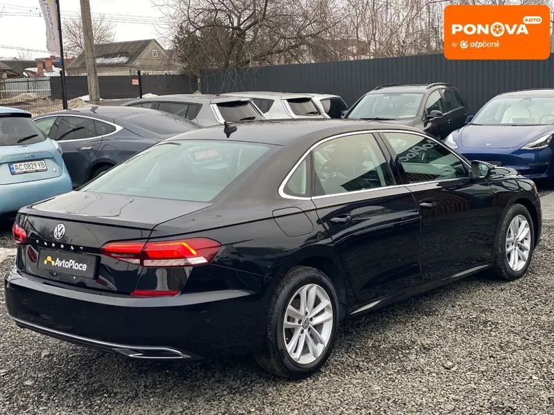 Volkswagen Passat, 2020 р., Бензин, 185 тис. км, Седан, Чорний, Луцьк AT-10409594 фото