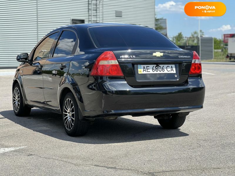 Chevrolet Aveo, 2007, Газ пропан-бутан / Бензин, 1.5 л., 180 тис. км, Седан, Чорний, Дніпро (Дніпропетровськ) 103236 фото