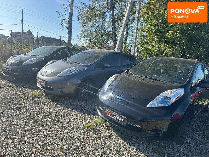 Nissan Leaf, 2015 р., Електро, 90 тис. км, Хетчбек, Чорний, Івано-Франківськ AT-10402190 фото
