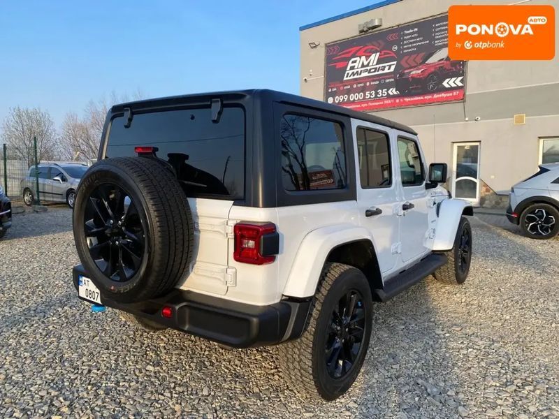 Jeep Wrangler, 2022 р., Гібрид (HEV), 38 тис. км, Позашляховик / Кросовер, Білий, Івано-Франківськ AT-10412438 фото