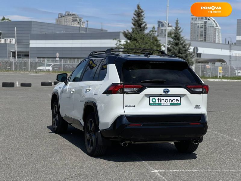 Toyota RAV4, 2021, Гібрид (HEV), 2.49 л., 53 тис. км, Позашляховик / Кросовер, Білий, Київ 108783 фото