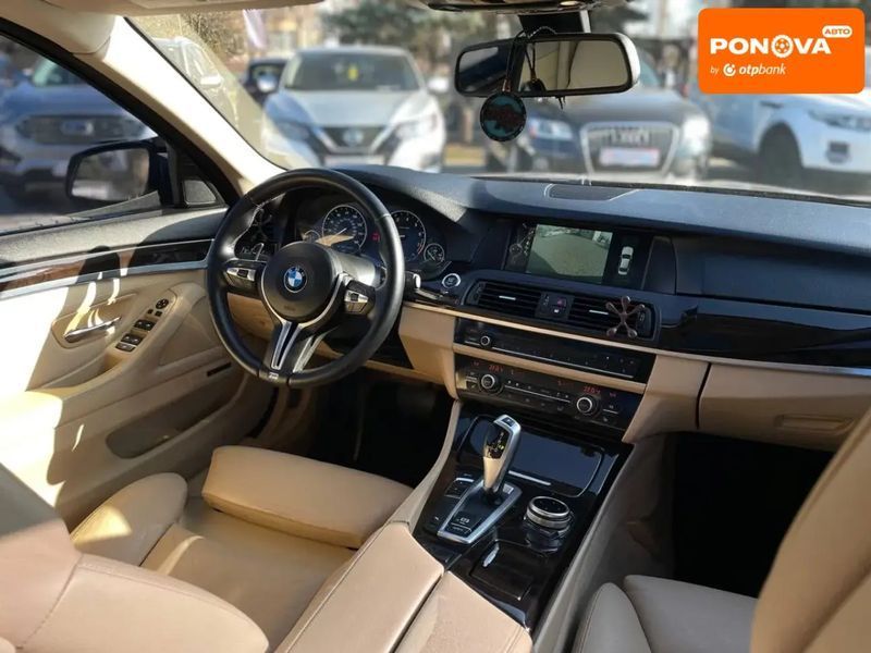 BMW 5 Series, 2013 р., Бензин, 227 тис. км, Седан, Синій, Кривий Ріг AT-10405332 фото
