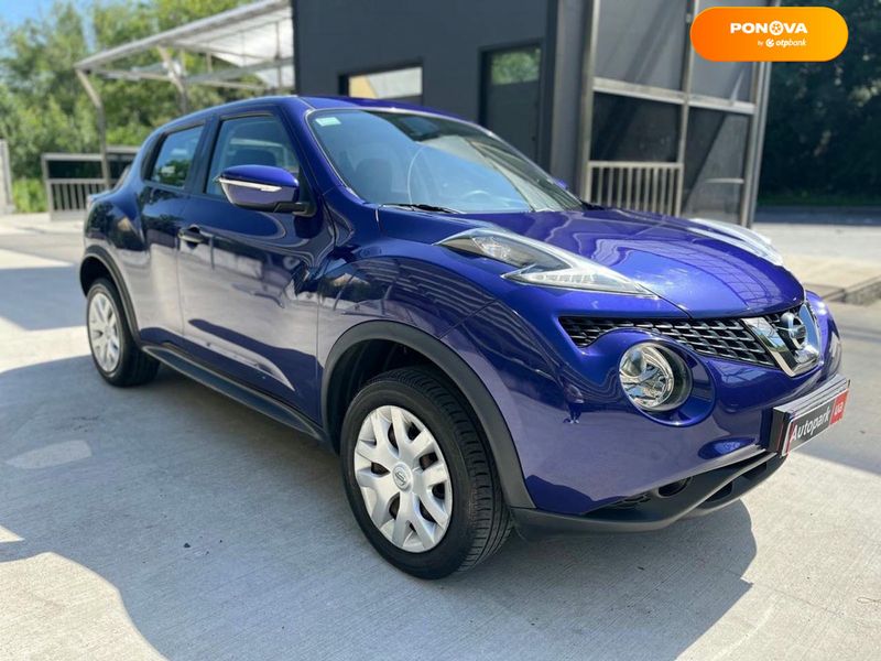 Nissan Juke, 2016, Бензин, 1.6 л., 99 тис. км, Позашляховик / Кросовер, Синій, Київ 101906 фото