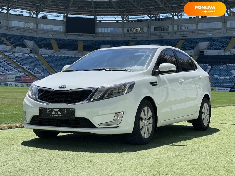 Kia Rio, 2014, Бензин, 1.59 л., 36 тис. км, Седан, Білий, Одеса 107077 фото