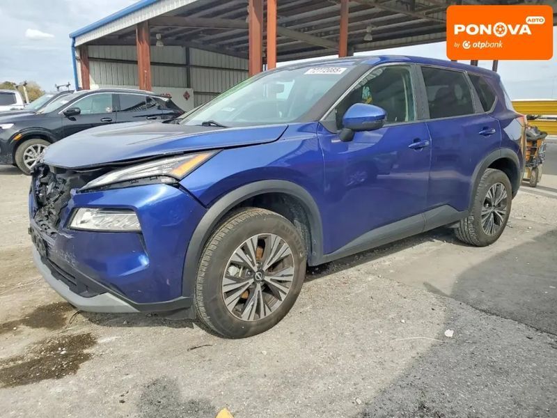 Nissan Rogue, 2022 г., Бензин, 118 тыс. км, Внедорожник / Кроссовер, Синий, Днепр (Днепропетровск) AT-10411417 фото
