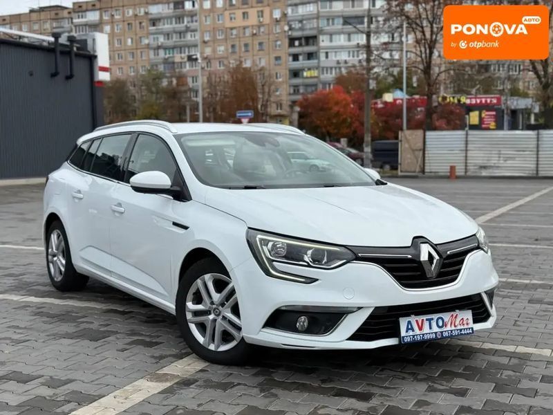 Renault Megane, 2017 г., Дизель, 195 тыс. км, Универсал, Белый, Кривой Рог AT-10407001 фото