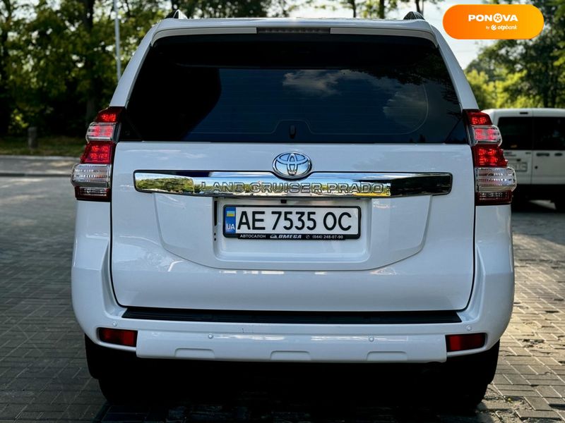 Toyota Land Cruiser Prado, 2015, Дизель, 2.76 л., 98 тыс. км, Внедорожник / Кроссовер, Белый, Днепр (Днепропетровск) 110952 фото