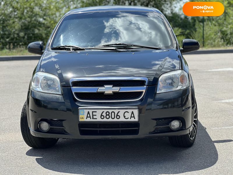 Chevrolet Aveo, 2007, Газ пропан-бутан / Бензин, 1.5 л., 180 тис. км, Седан, Чорний, Дніпро (Дніпропетровськ) 103236 фото