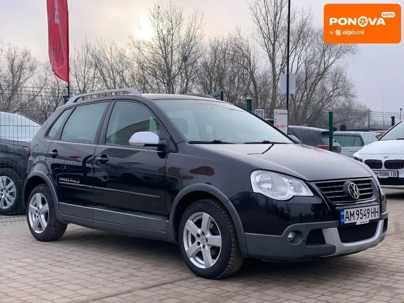 Volkswagen Polo, 2007 р., Бензин, 153 тис. км, Хетчбек, Чорний, Бердичів AT-10406424 фото