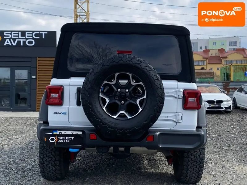 Jeep Wrangler, 2022 р., Гібрид (HEV), 32 тис. км, Позашляховик / Кросовер, Білий, Львів AT-10400658 фото