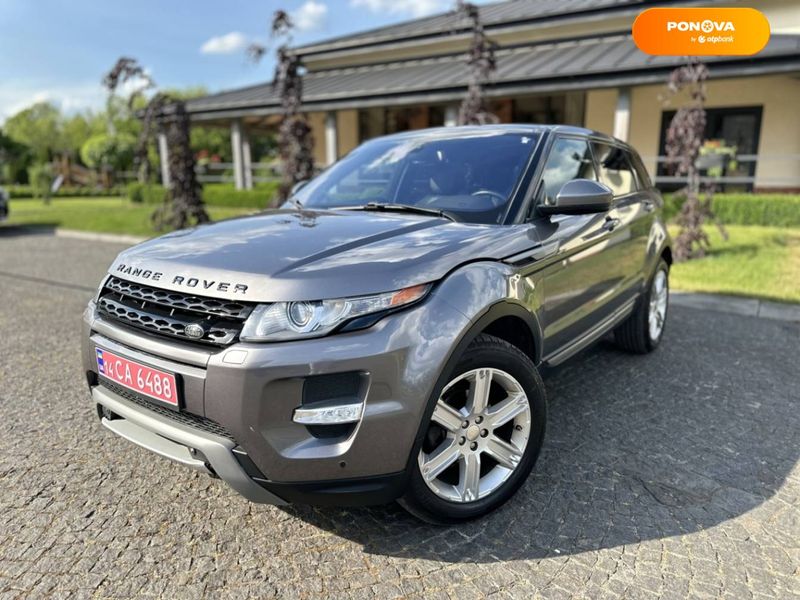 Land Rover Range Rover Evoque, 2015, Бензин, 2 л., 161 тыс. км, Внедорожник / Кроссовер, Серый, Львов Cars-Pr-64478 фото