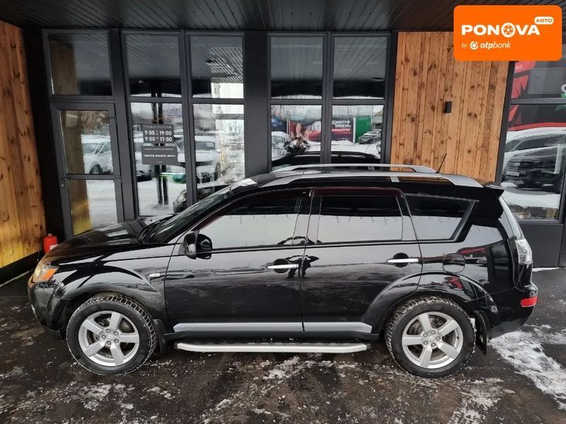 Mitsubishi Outlander XL, 2008 р., Газ пропан-бутан / Бензин, 249 тис. км, Позашляховик / Кросовер, Чорний, Вінниця AT-10409853 фото