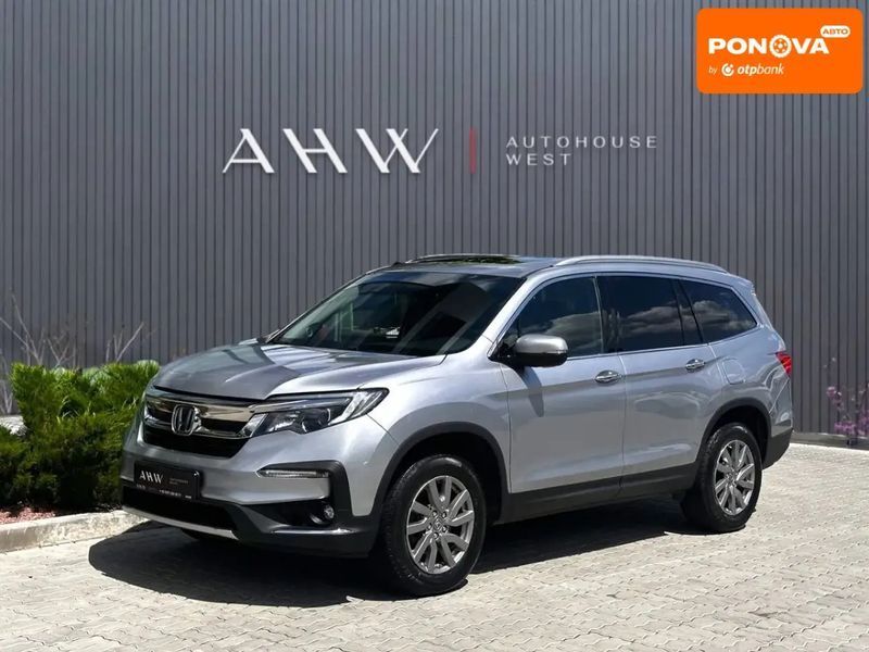 Honda Pilot, 2018 г., Газ пропан-бутан / Бензин, 147 тыс. км, Универсал, Серый, Львов AT-10399613 фото