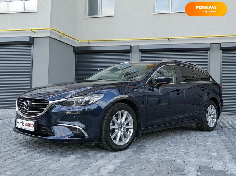 Mazda 6, 2017, Бензин, 2 л., 98 тис. км, Універсал, Синій, Хмельницький 50617 фото