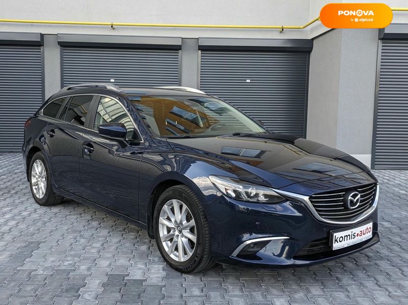 Mazda 6, 2017, Бензин, 2 л., 98 тис. км, Універсал, Синій, Хмельницький 50617 фото