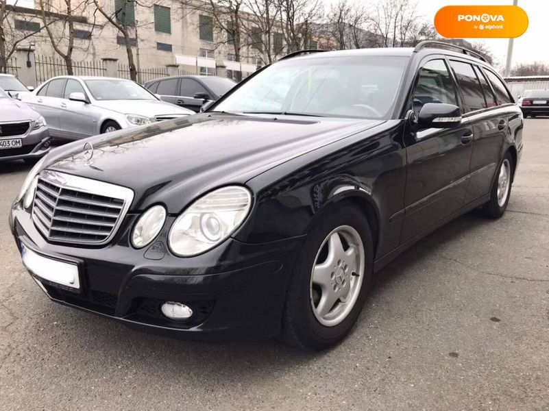 Mercedes-Benz E-Class, 2007, Дизель, 2.2 л., 321 тис. км, Універсал, Чорний, Одеса 6142 фото