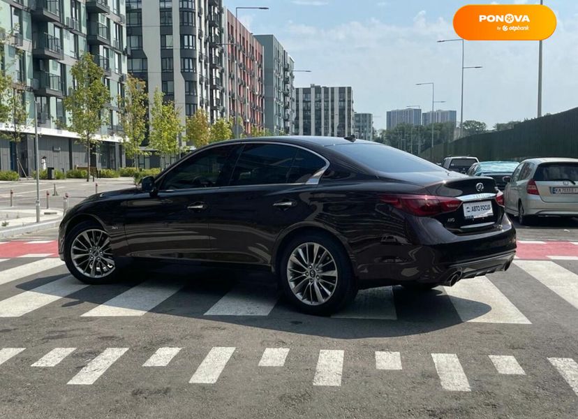 Infiniti Q50, 2018, Бензин, 3 л., 75 тис. км, Седан, Коричневий, Київ 111196 фото