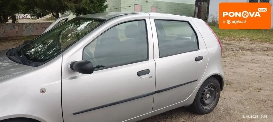 Fiat Punto, 2006 р., Бензин, 205 тис. км, Хетчбек, Сірий, Сарни AT-10403445 фото
