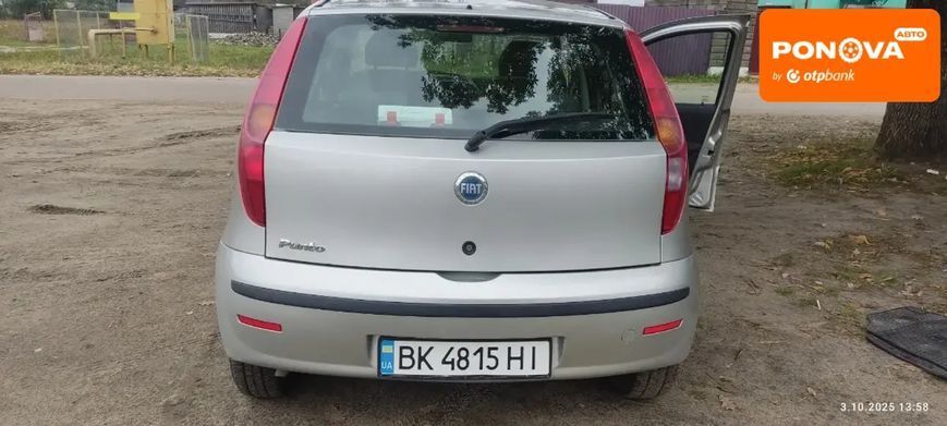 Fiat Punto, 2006 р., Бензин, 205 тис. км, Хетчбек, Сірий, Сарни AT-10403445 фото