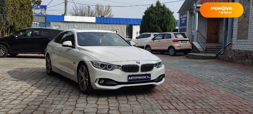BMW 4 Series Gran Coupe, 2016, Бензин, 2.98 л., 160 тыс. км, Купе, Белый, Белая Церковь 32893 фото