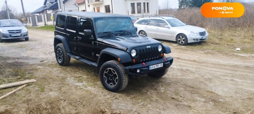 Jeep Wrangler, 2013, Бензин, 3.6 л., 109 тис. км, Позашляховик / Кросовер, Чорний, Пустомити Cars-Pr-62784 фото