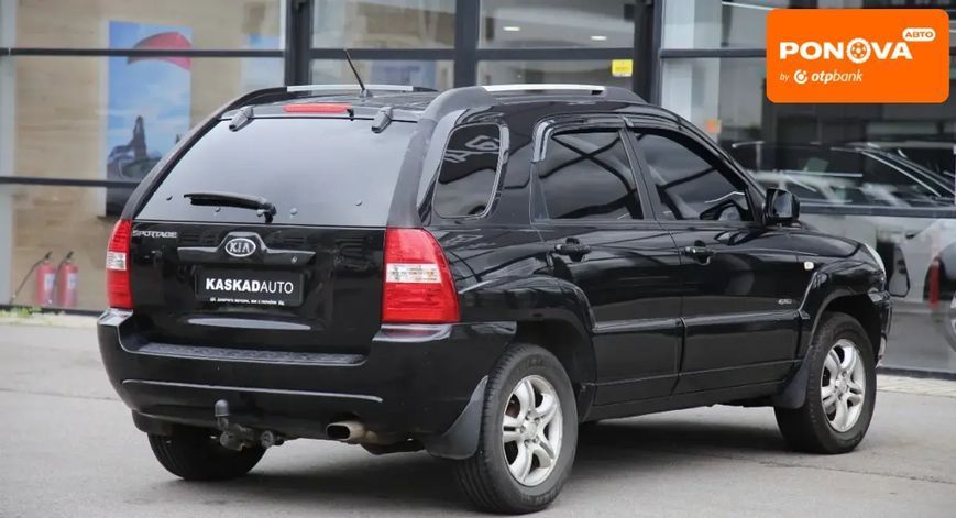 Kia Sportage, 2006 г., Газ пропан-бутан / Бензин, 235 тыс. км, Внедорожник / Кроссовер, Чорный, Харьков AT-10418280 фото