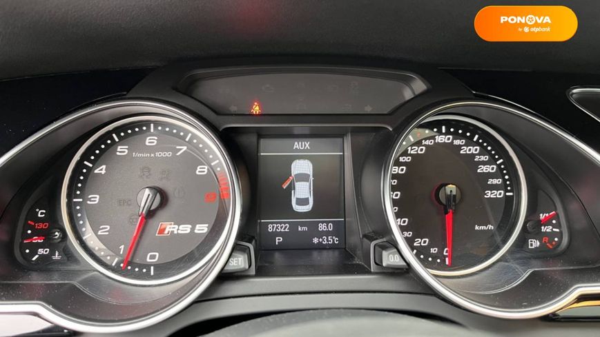 Audi RS5, 2011, Бензин, 4.16 л., 88 тыс. км, Купе, Красный, Чернигов 42339 фото