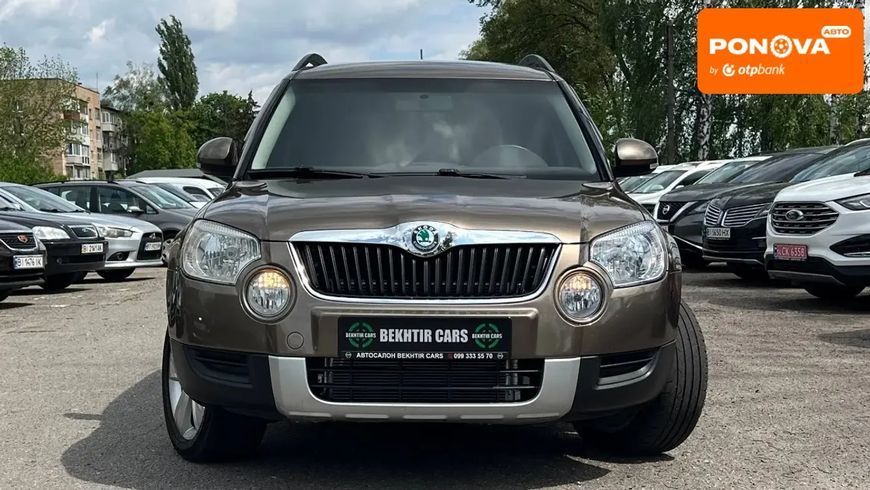 Skoda Yeti, 2013 р., Бензин, 172 тис. км, Мінівен, Коричневий, Полтава AT-10417344 фото