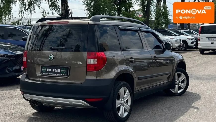 Skoda Yeti, 2013 р., Бензин, 172 тис. км, Мінівен, Коричневий, Полтава AT-10417344 фото