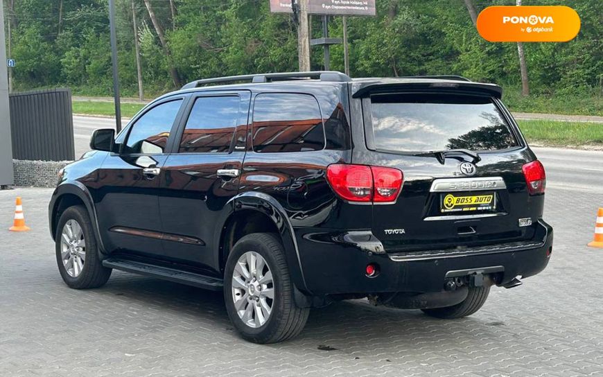 Toyota Sequoia, 2008, Газ пропан-бутан / Бензин, 5.7 л., 196 тис. км, Позашляховик / Кросовер, Чорний, Чернівці 38724 фото