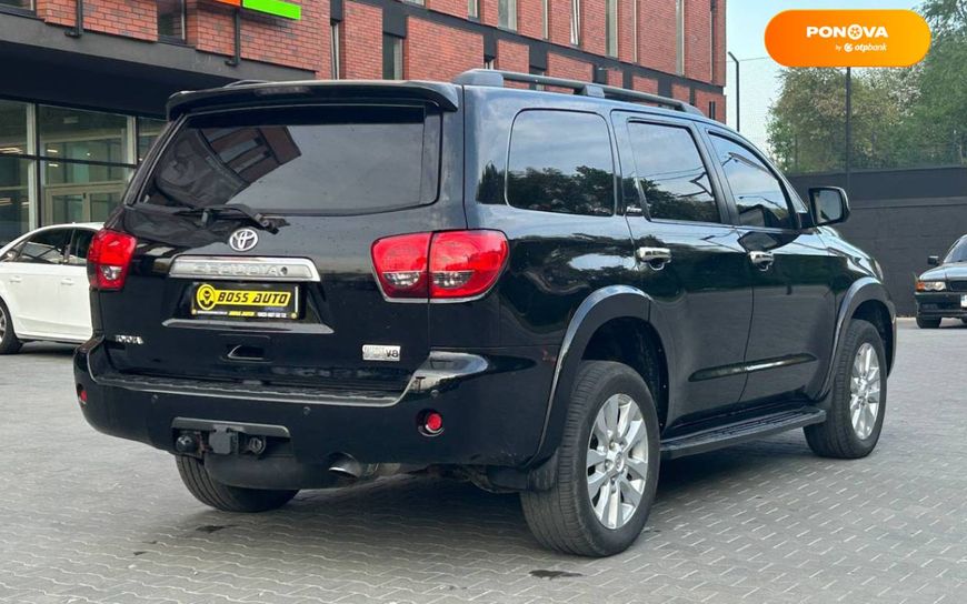 Toyota Sequoia, 2008, Газ пропан-бутан / Бензин, 5.7 л., 196 тис. км, Позашляховик / Кросовер, Чорний, Чернівці 38724 фото