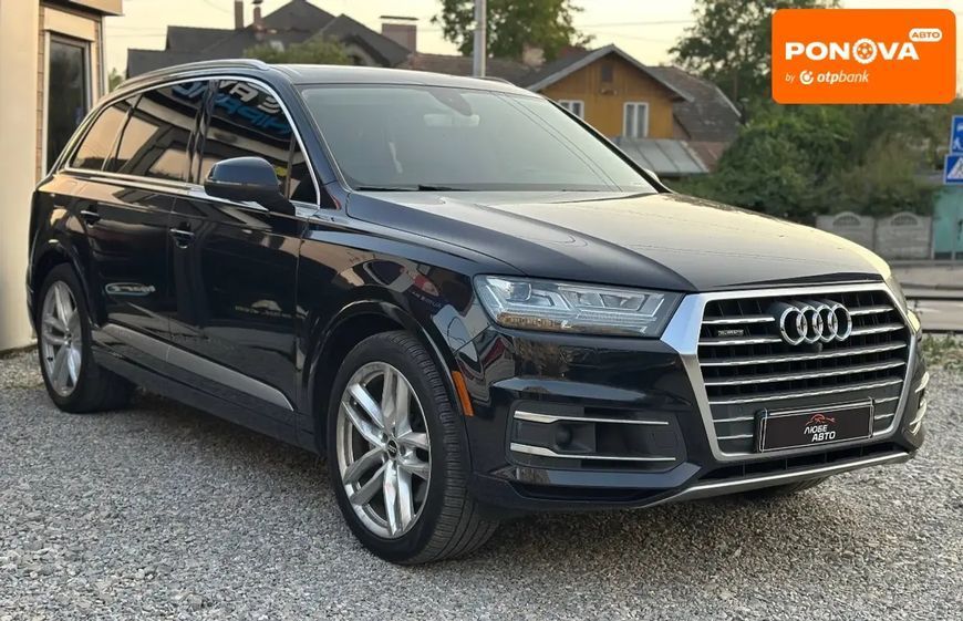 Audi Q7, 2016 р., Бензин, 201 тис. км, Позашляховик / Кросовер, Синій, Івано-Франківськ AT-10401755 фото