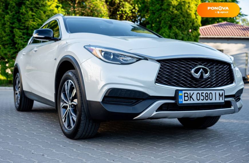 Infiniti QX30, 2017, Бензин, 1.99 л., 41 тис. км, Позашляховик / Кросовер, Білий, Київ Cars-Pr-62256 фото