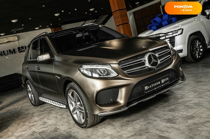 Mercedes-Benz GLE-Class, 2015, Дизель, 3 л., 103 тис. км, Позашляховик / Кросовер, Коричневий, Одеса 100165 фото